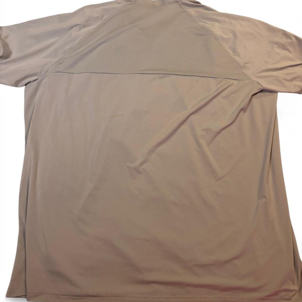 Adidas Bud Light Polo Shirt Mens 3XL Beige Performance Golf Casual Logo - Picture 6 of 7